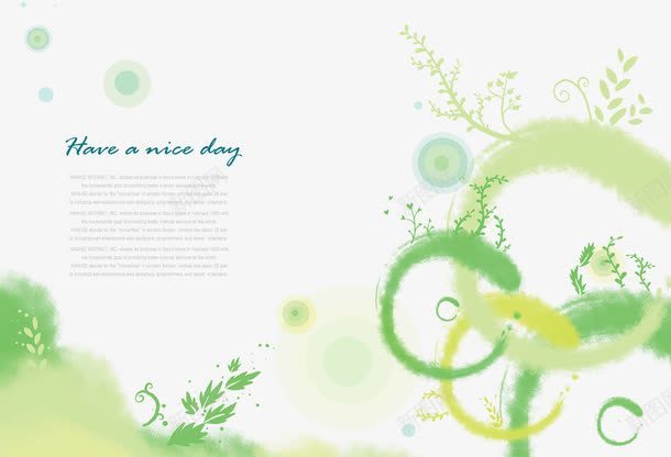 綠色清新水墨暈染背景素材 打造自然靈動(dòng)的網(wǎng)頁(yè)與平面設(shè)計(jì)